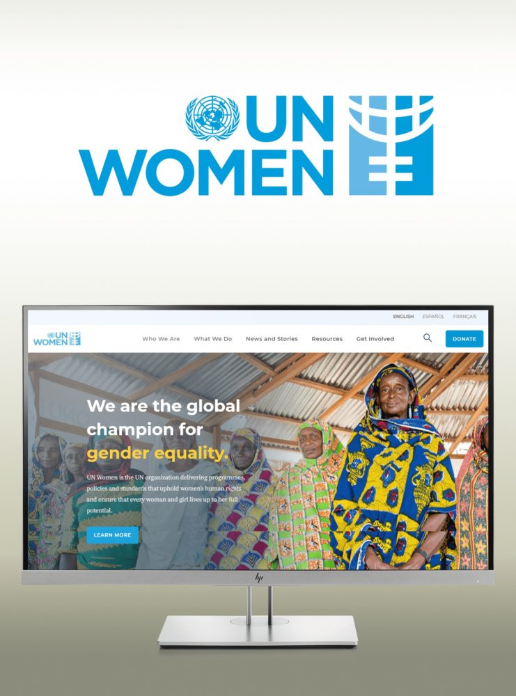 UN WOMEN logo design